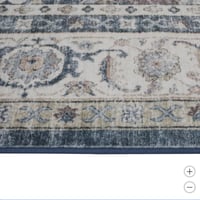 Wyatt & Ash Machine Washable Area Rug, Geraldine - NEW