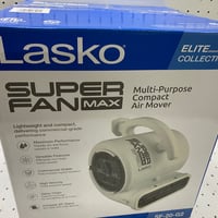 Lasko Super Fan Max Multi Purpose Compact Air Mover Lightweight SF-20-G2