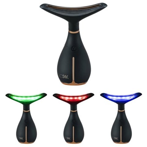 GLO24K Skin Rejuvenation LED Beauty Device - Neck and Face