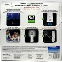 Infinity X1 Power Failure Night Light  Pack of 3