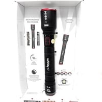 Infinity X1 7000L Dual Power Rechargeable Flashlight,7000 Lumen CREE LED with Adjustable Focus and Heat Lock