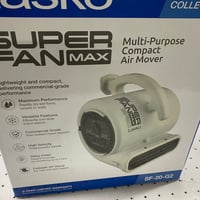 Lasko Super Fan Max Multi Purpose Compact Air Mover Lightweight SF-20-G2