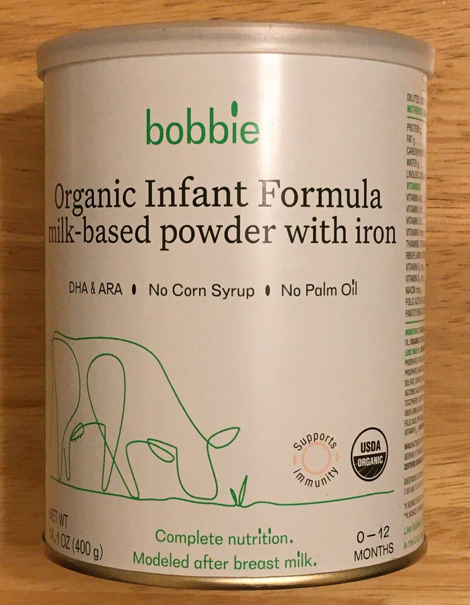 Bobbie Organic Original Infant Formula - 14oz