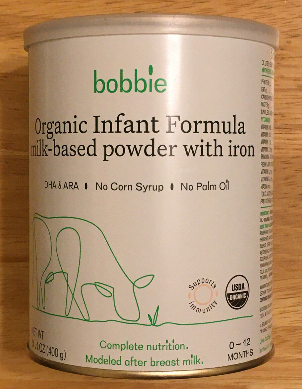 Bobbie Organic Original Infant Formula - 14oz