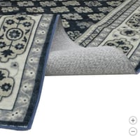 Wyatt & Ash Machine Washable Indoor Area Rug, Beatrice 5ft 3in X 7ft 5in - NEW