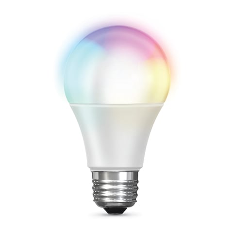 Feit Smart Home A19 E26 (Medium) Smart-Enabled LED Bulb Color Changing 60 Watt Equivalence 1 Pack