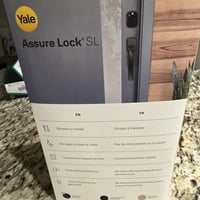 Yale Assure Lock SL Wi-Fi Touchscreen Smart Lock (Black)