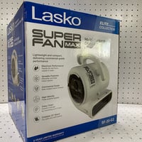 Lasko Super Fan Max Multi Purpose Compact Air Mover Lightweight SF-20-G2