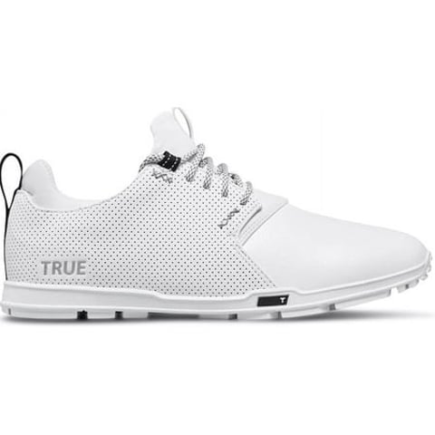 TRUE Linkswear Original 1.2 Waterproof Men S Golf Shoes  for Superior Comfort and All Weather Breathability - Pure White - Size 12
