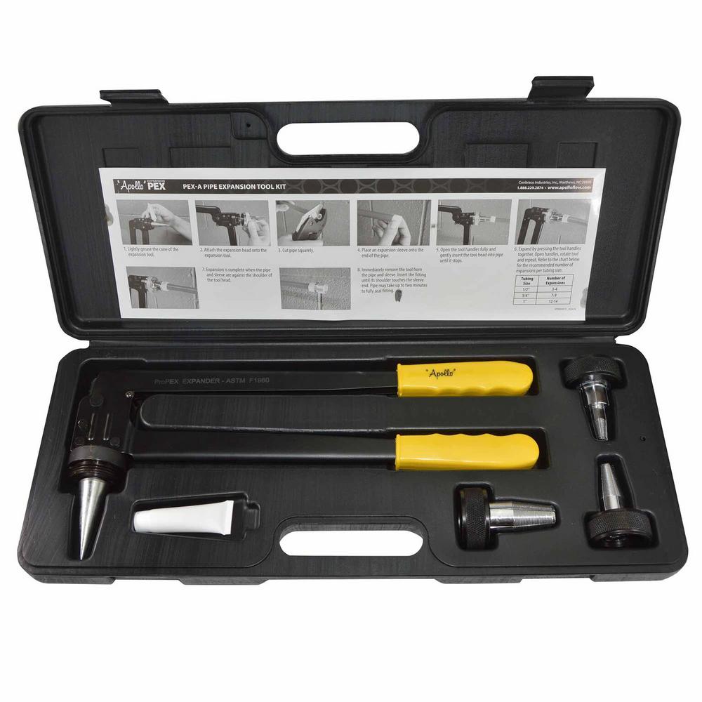 Apollo PEX a Expansion Pex 1 in. Expansion PEX Tool Kit Black 1 Pc