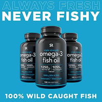 Sports Research Triple Strength Omega-3 Fish Oil - 150 Softgels