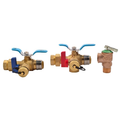 3/4 in. Tankless Water Heater Valves Installation Kit