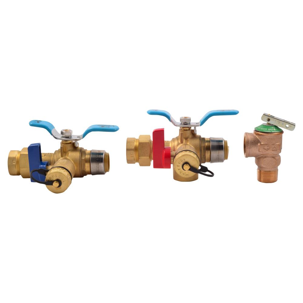 3/4 in. Tankless Water Heater Valves Installation Kit