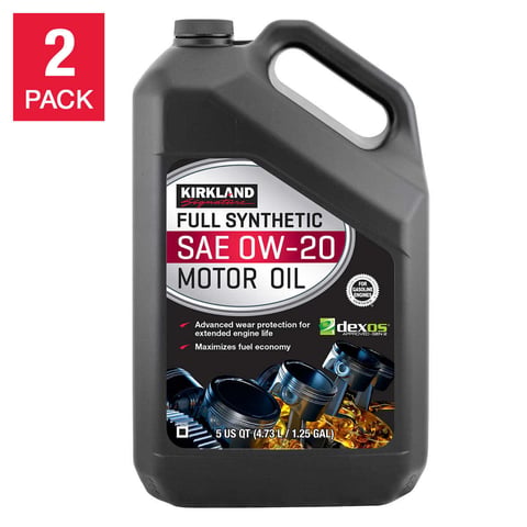 Kirkland Signature 0W-20 Full Synthetic Motor Oil 5-quart