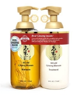 Daeng Gi Meo Ri Ki Gold Ginseng Blossom Shampoo & Treatment Set [Real Ginseng Inside!] 710ml + 710ml