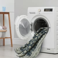 Wyatt & Ash Machine Washable Indoor Area Rug, Beatrice 5ft 3in X 7ft 5in - NEW