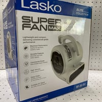 Lasko Super Fan Max Multi Purpose Compact Air Mover Lightweight SF-20-G2
