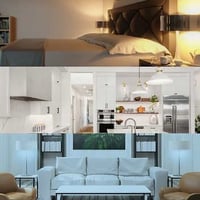 Feit Electric BR30 65W LED Dimmable Light Bulbs (Pack of 6)