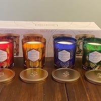 Bellevue Luxury Candles  4 Soy Blend Candles 12 Oz Each  Removable Labels  Lead-Free Wicks  Fragrances with Essential Oils 2