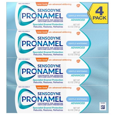 Sensodyne Advanced Whitening Toothpaste Ounce (4 Count)