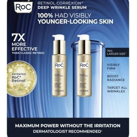 RoC retinol correxion deep wrinkle serum