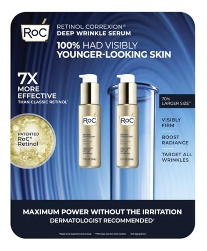 RoC retinol correxion deep wrinkle serum