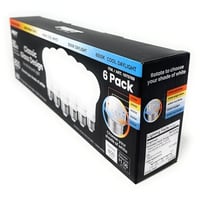 Adjustable White 60-watt replacement A19 LED bulb 1