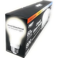 Adjustable White 60-watt replacement A19 LED bulb 9