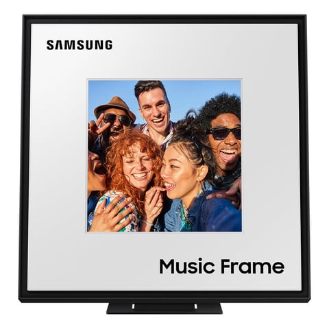 Samsung LS60D Music Frame Smart Speaker – Dolby Atmos | Bluetooth & Wi-Fi | Q-Symphony- Black