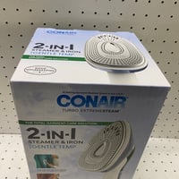 Conair Turbo Extremesteam 2 in 1 Steamer and Iron with Gentle Temp Accessories 4
