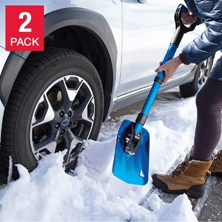 BirdRock Home Emergency Shovel  2-pack Blue