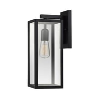Globe Electric Vintage 1-Light Matte Black Hurley Wall Sconce 2
