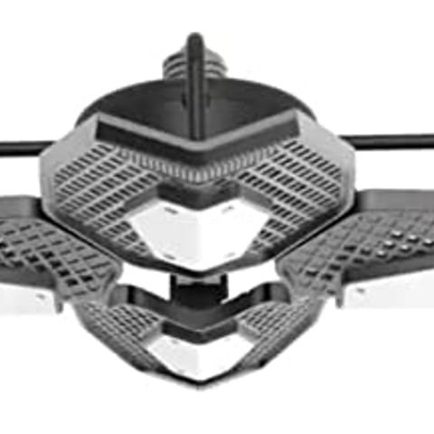 BEYOND BRIGHT 3500 Lumens 11.5 in. Single Pole Occupancy LED Flush Mount Garage Light