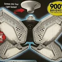 BEYOND BRIGHT 3500 Lumens 11.5 in. Single Pole Occupancy LED Flush Mount Garage Light 2