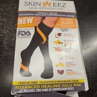 Skineez Medical Grade Advanced Healing Compression Socks, 2 Pairs 9