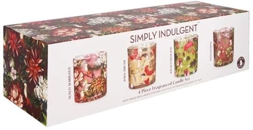 Simply Indulgent Fragranced Candle Set 4-Piece