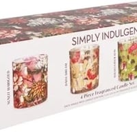 Simply Indulgent Fragranced Candle Set 4-Piece 1