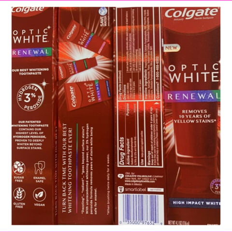 Colgate toothpaste  Whitening 1 pack