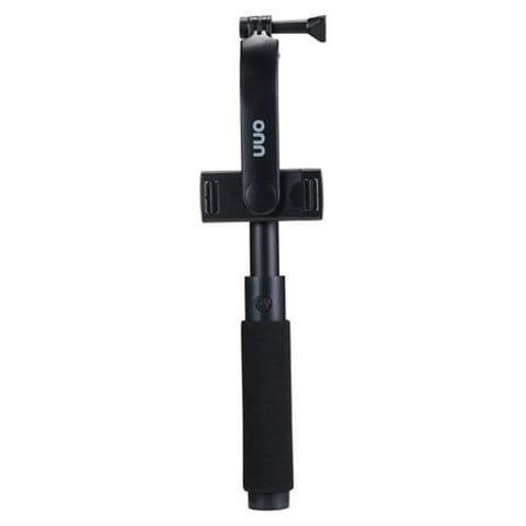 Onn Bluetooth Selfie Stick – Extendable to 40 in, 360° Rotating & Tilting Clamp with