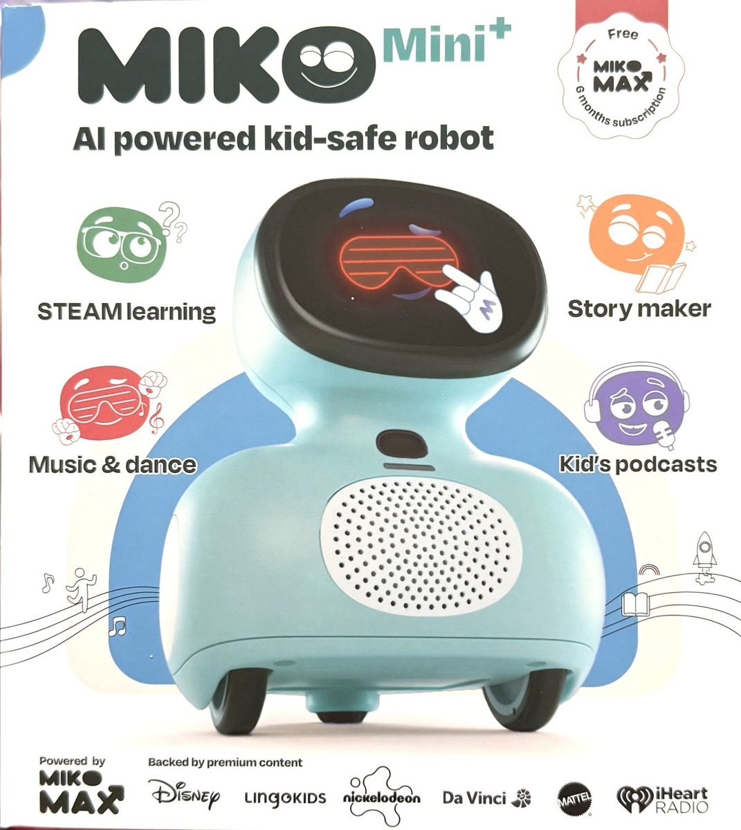 MIKO Mini+ MIKO MAX - AI-powered Conversational Companion Robot for Kids - NIB