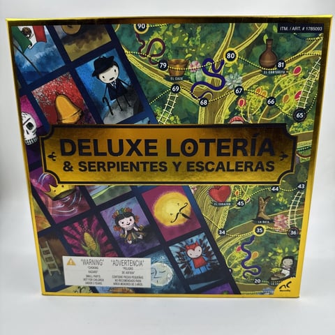 Marval Tech Deluxe Lottery & Snakes & Ladders Traditional Games