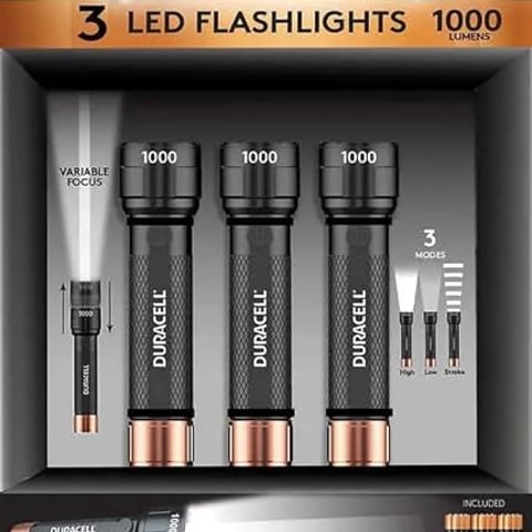 Duracell Durabeam Ultra LED Flashlight 1000 Lumens 1 Count