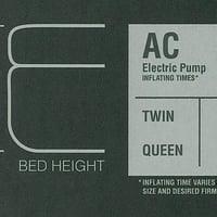 Intex 64737WD 20" Dura-Beam Deluxe Raised Twin Air Bed Mattress with Internal 8