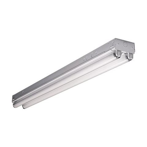 Metalux 40-Watt 2-Light White 4 ft. Fluorescent Strip Light