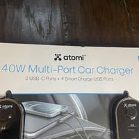 Atomi 40W 12V USB Charger 2 Pack 8