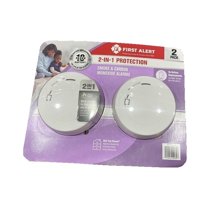 First Alert 1544678, White Battery, Carbon Monoxide & Smoke Combination Alarm 2