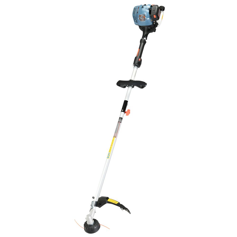 SENIX 17.7” 26.5cc 4-Cycle Gas Weed Eater, 12lb Straight Shaft Handle Adjustable String Trimmer Weed Wacker, GTS4QL-L