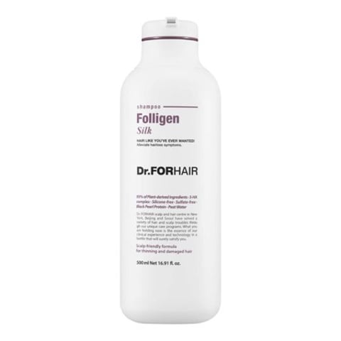 Dr.ForHair Folligen Silk Shampoo, 16.91 fl oz. (500 ml) (B09QHDQK2W)