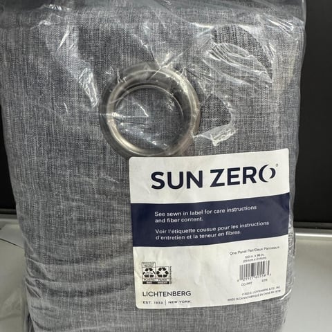 Sun Zero Limited (Grey) 100in.96in 2 panel