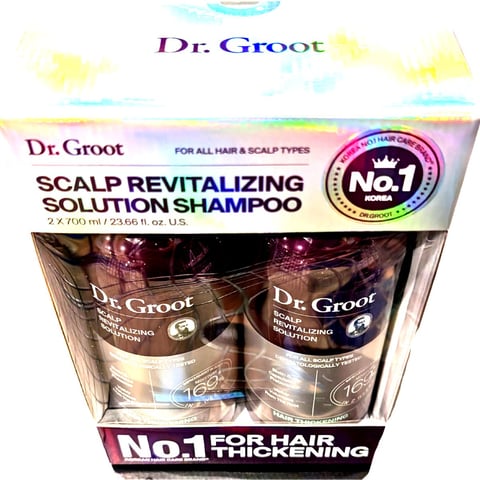 Dr. Groot Scalp Revitalizing Shampoo 2 X 23.6  Fl Oz